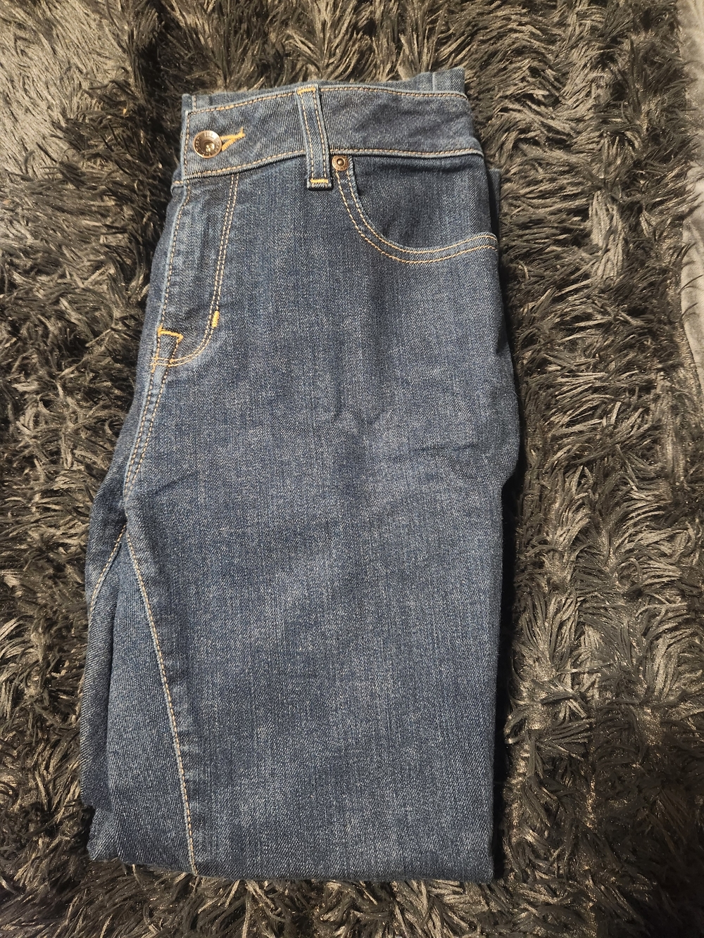 L.L. Bean Dark Blue Straight Jeans